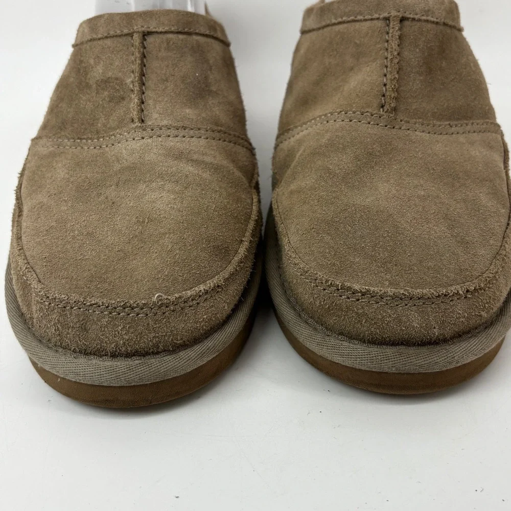 Koolaburra by UGG Men Tipton Suede Slipper Brown 1115871 Size 9
